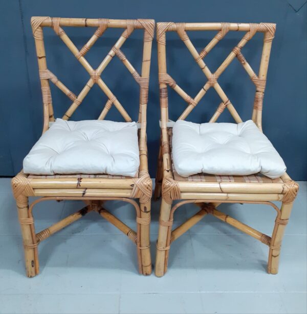 silla de bambú